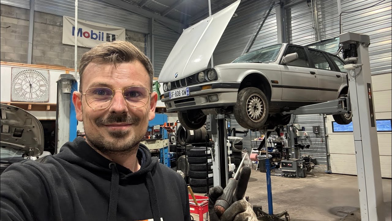 BMW e30 swap M44B19: on approche du but 