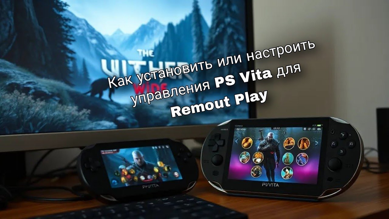 как настроить геймпад или управление на ps vita для Remot play