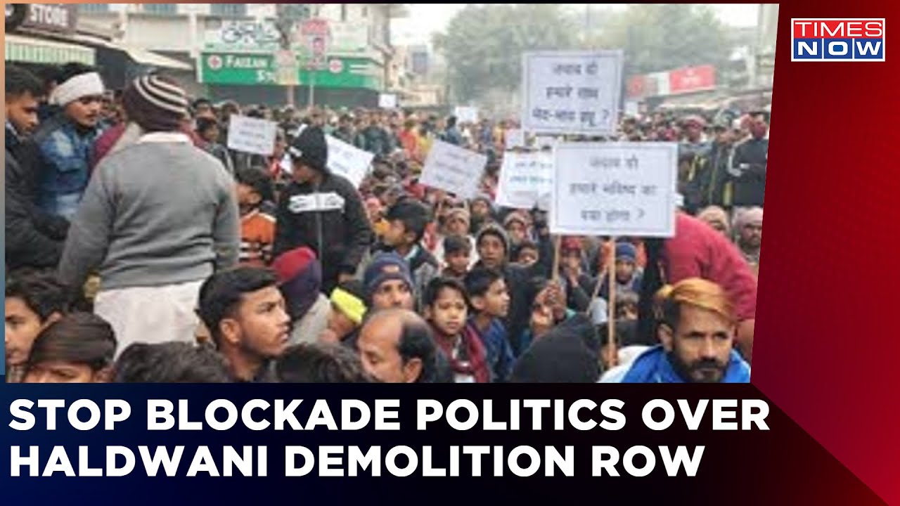 'Shaheen' Protest Erupts Over Haldwani Demolition | Playing Politics To Polarise? | Top News