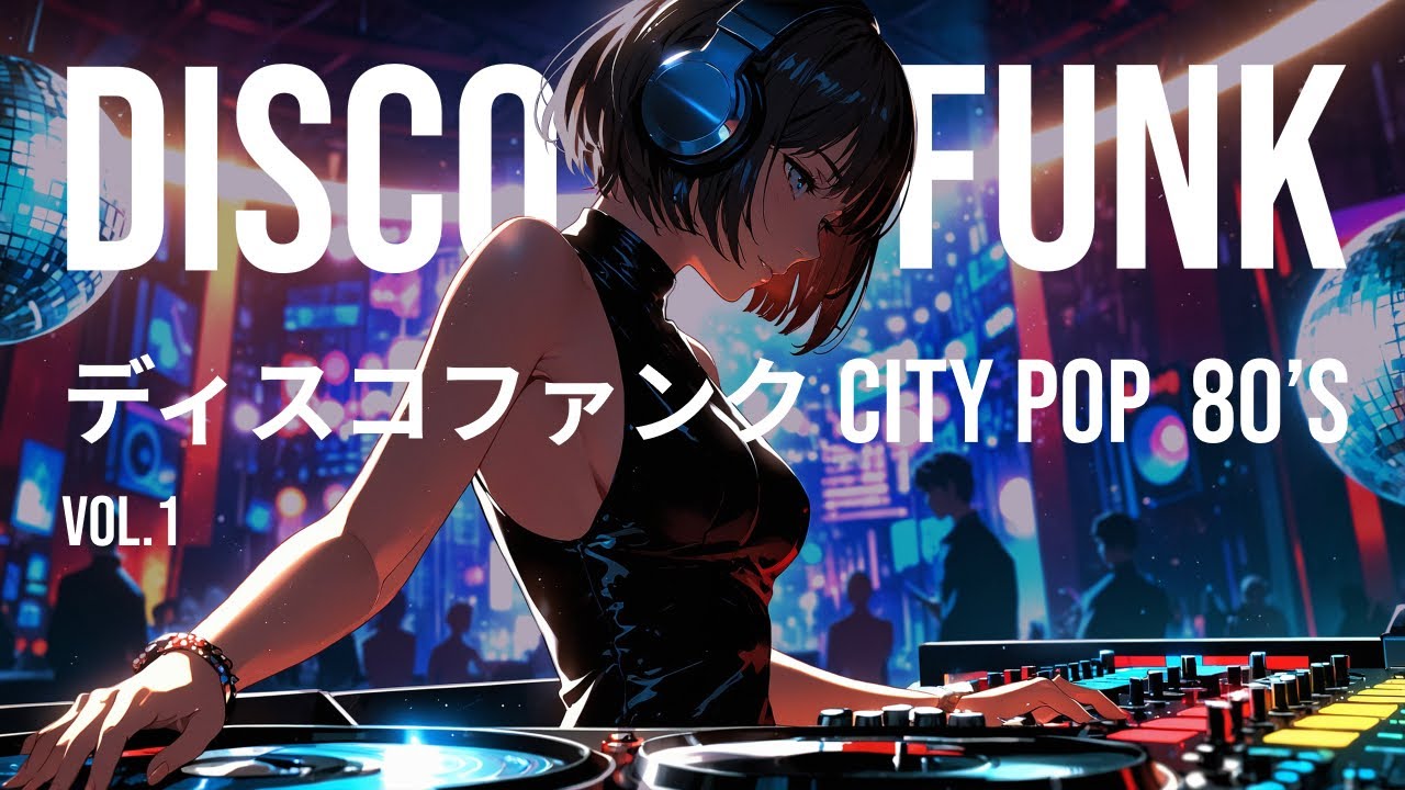 𝒑𝒍𝒂𝒚𝒍𝒊𝒔𝒕 &bull; Disco Funk 80's | Chilling Vibes and Lofi Beats | ディスコファンク [ vol.1]