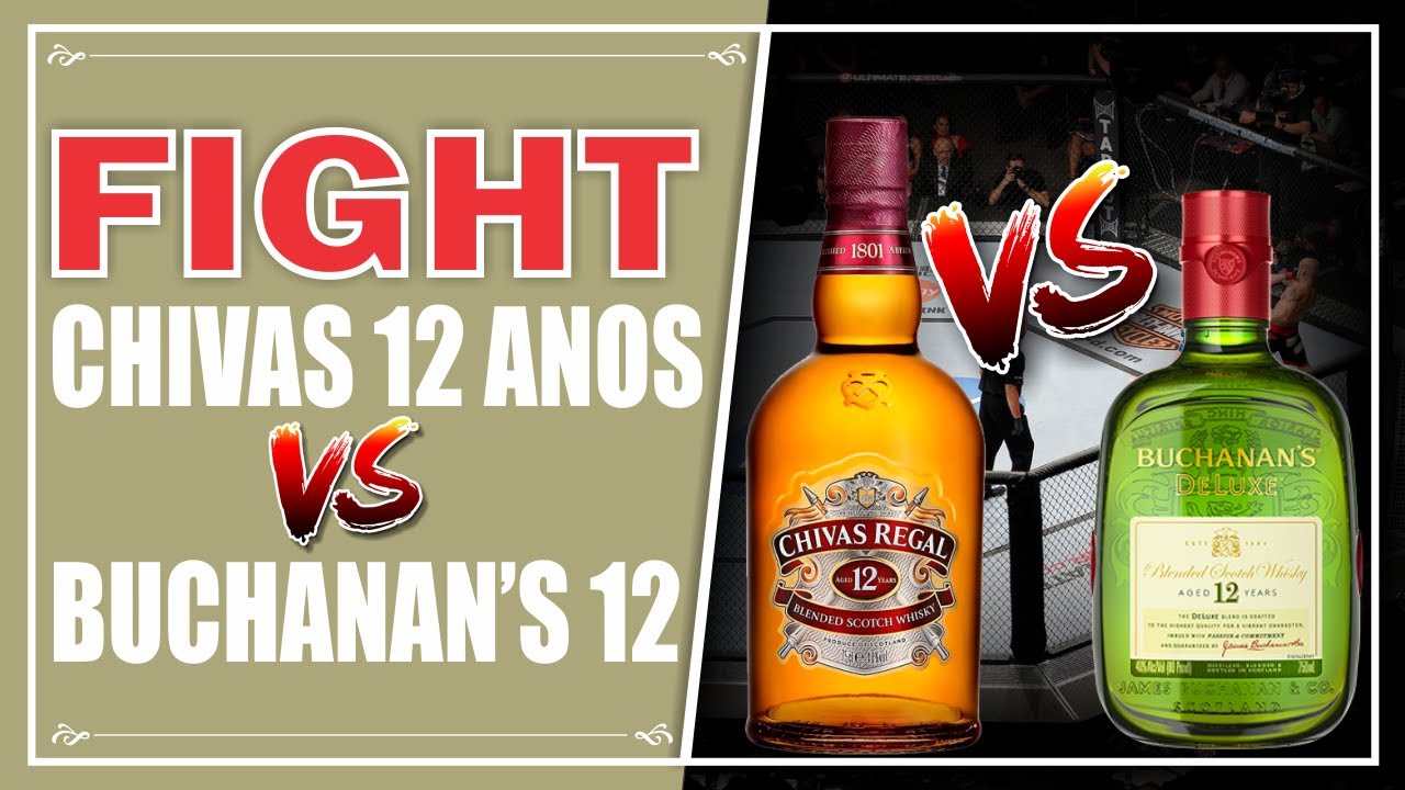 Tierri #186: CHIVAS 12 ANOS VS BUCHANANS DE LUXE QUAL O MELHOR