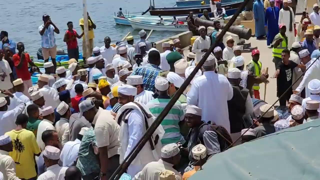 Mapokezi ya Al Habib Omar Bin Hafidh Lamu