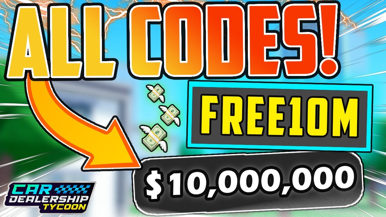 These SECRET CODES Give You MILLIONS in Car Dealership Tycoon! (September 2025!)