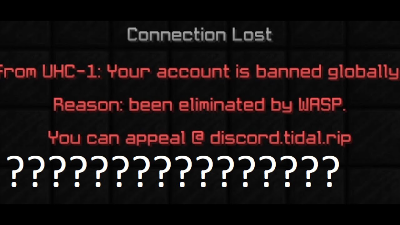 Vuelvo a UHC y me banea el GCHEAT (????????)