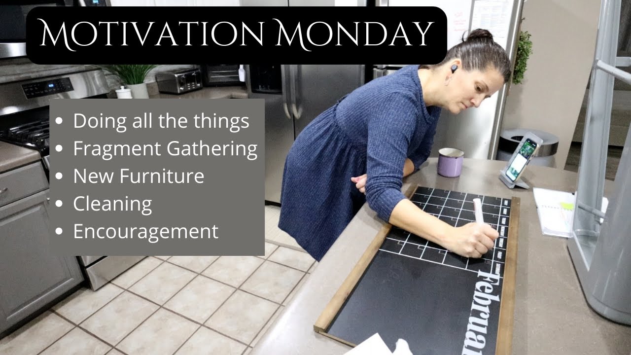 Doing all things home | Gathering fragments | projects | new furniture | cleaning --a long day!