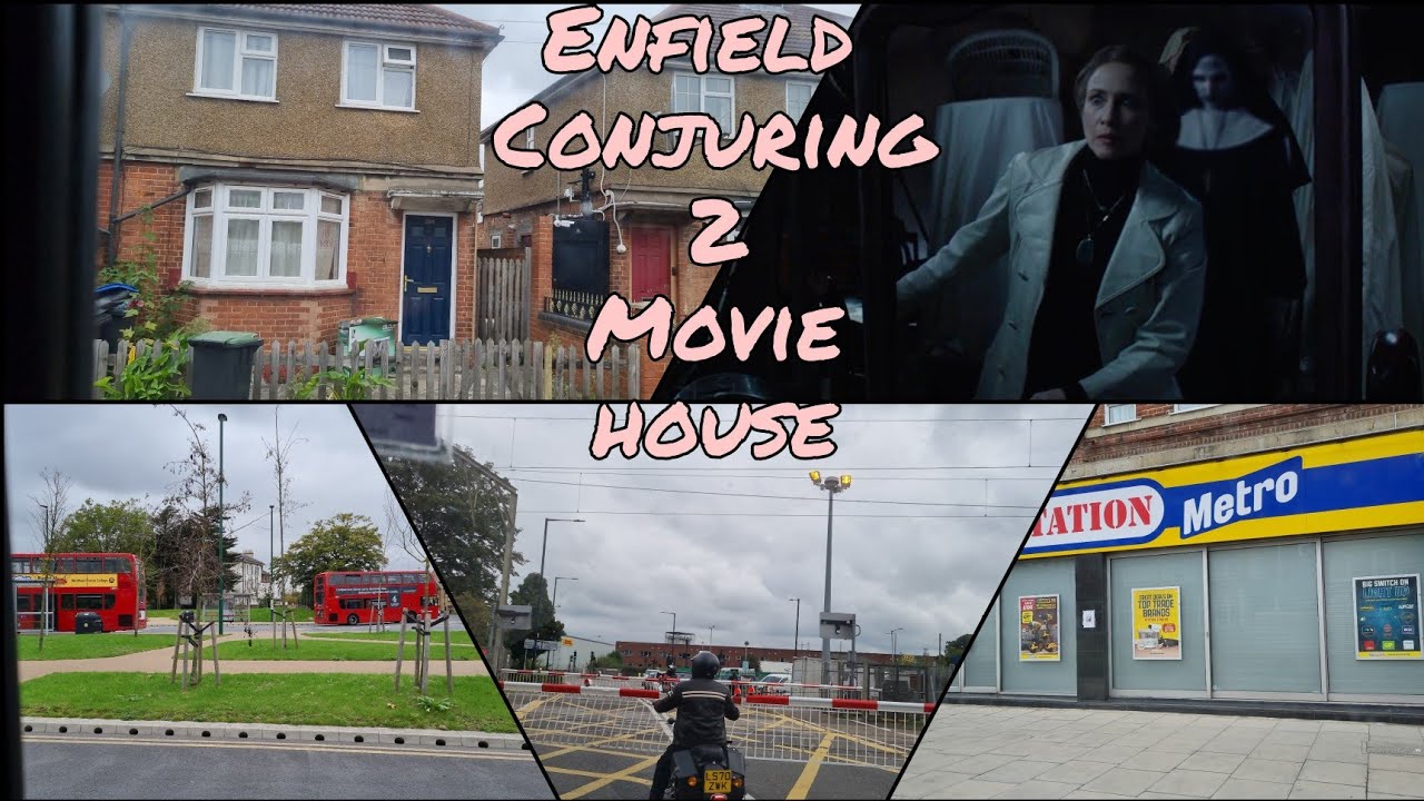 Conjuring 2 Movie House in Enfield Green Street UK | Enfield Town Vlog