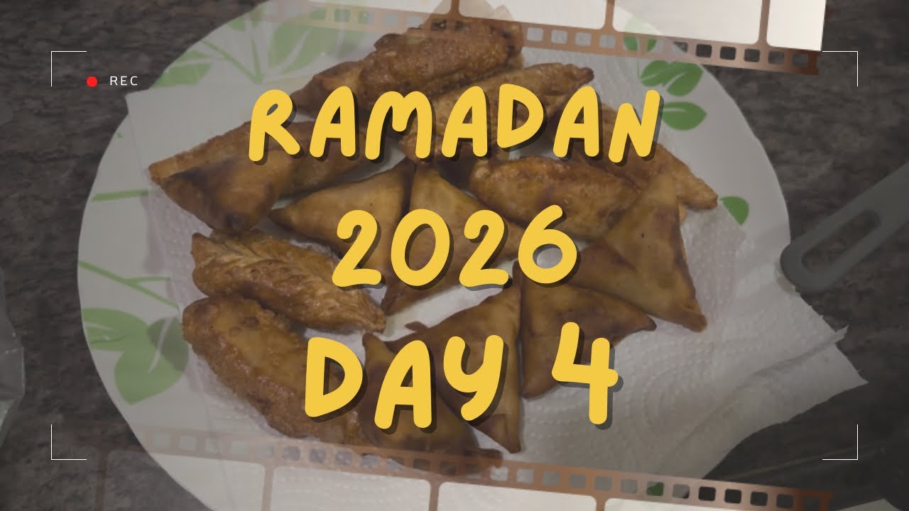 Ramadan 2026 Day 4 | Sehri to Iftari Vlog | Kadhai Chicken | Chicken Samosa | Chai | Muslim Life 