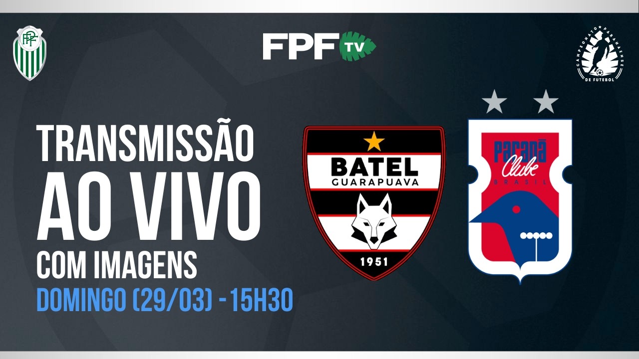 SEGUNDONA SANEPAR 2026 | BATEL X PARAN&Aacute; CLUBE | RODADA 5, AO VIVO E DE GRA&Ccedil;A