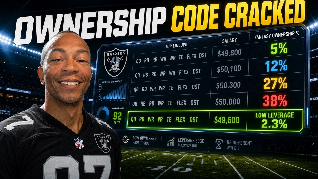 I Cracked the DFS Ownership Code&hellip; Here&rsquo;s What I Look For