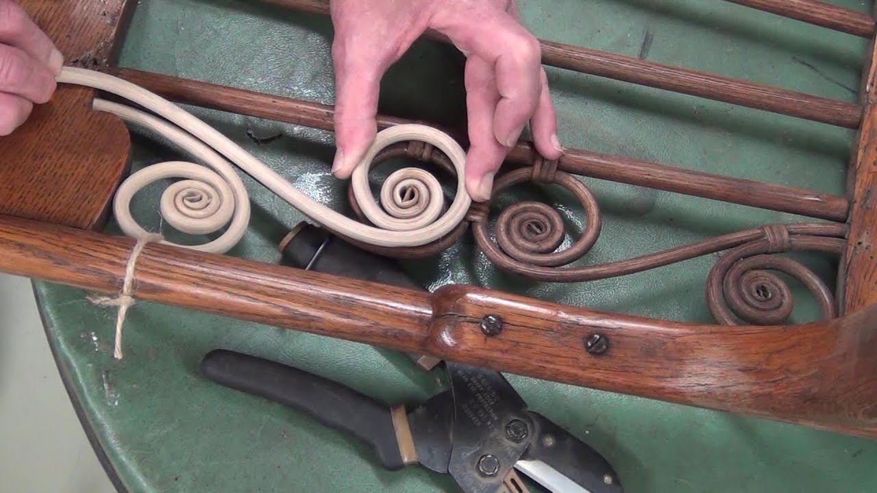 How To Turn Spiral Wicker Reeds