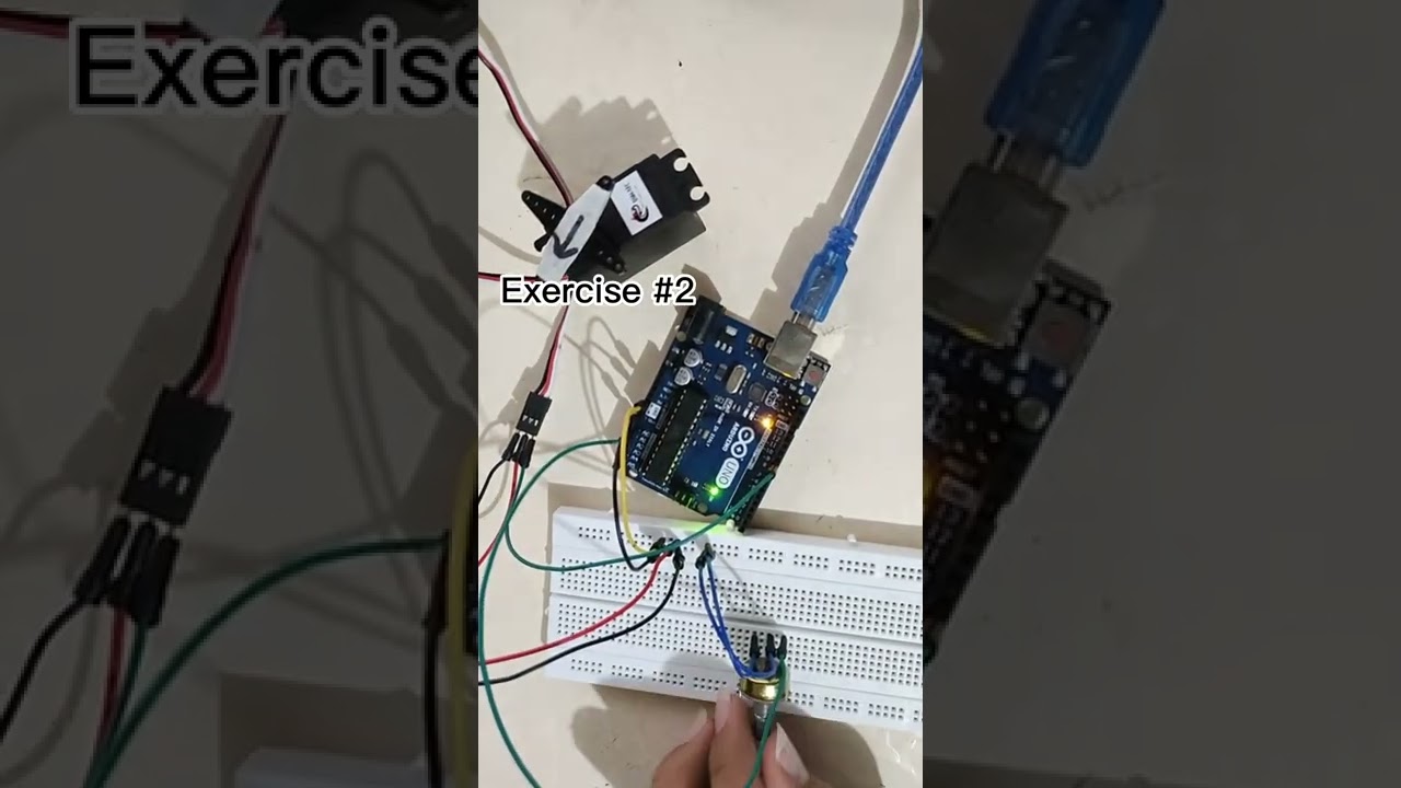 Servo Motor Control using Microcontroller Board