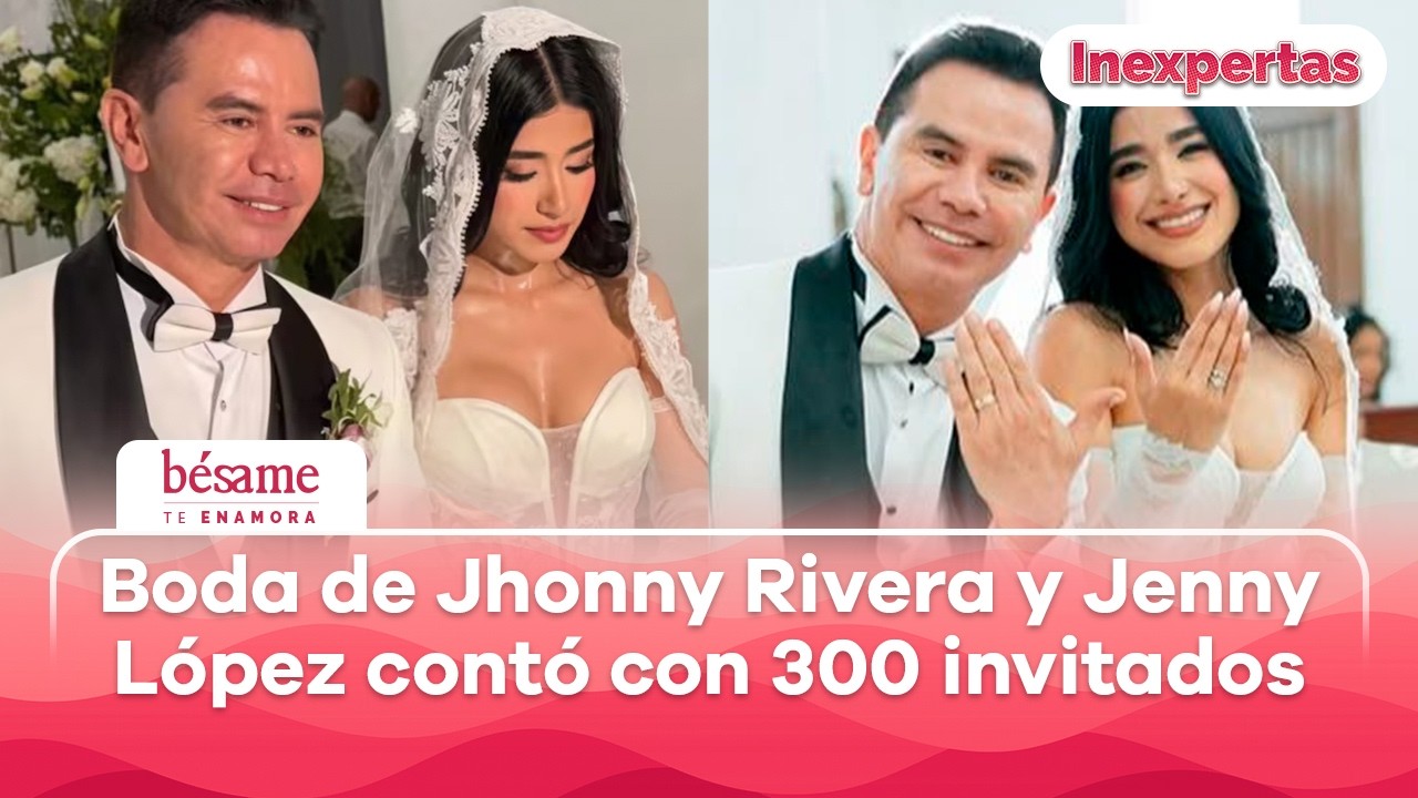 Así celebraron Jhonny Rivera y Jenny López su MATRIMONIO en Pereira | Inexpertas