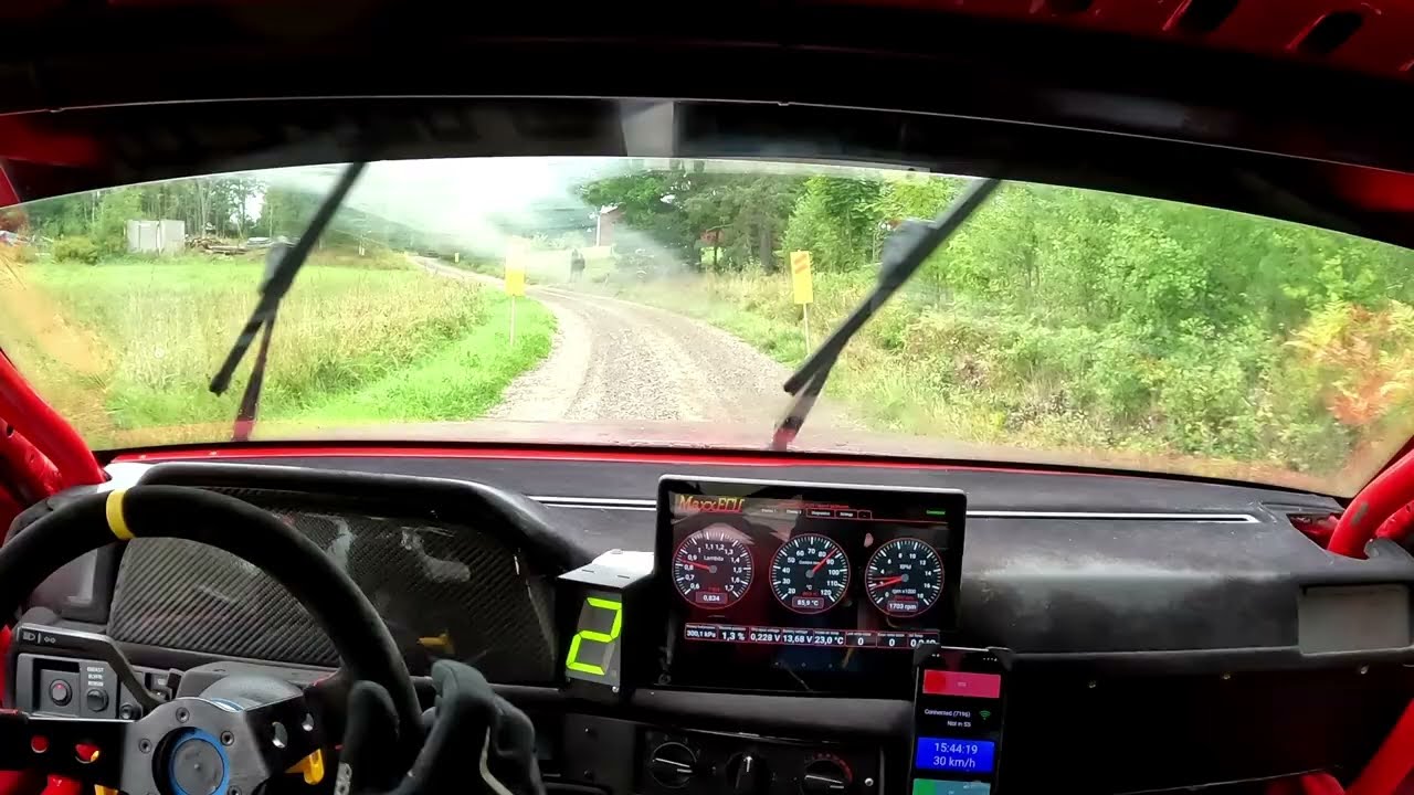LAXÅ RALLYT 2022, SS5 | CO-DRIVER LEIF FREDRIKSSON