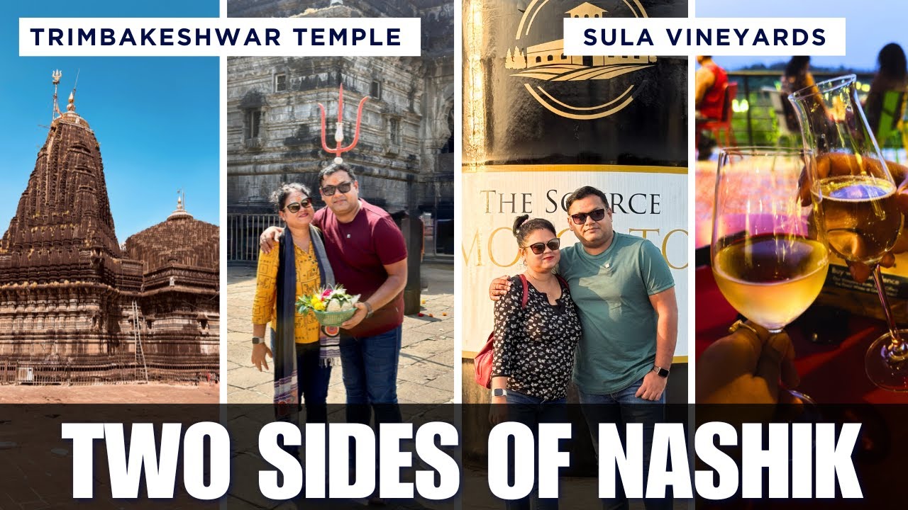 Trimbakeshwar temple + Sula  Vineyards tour | Nashik’s Spiritual & Modern Side Itinerary