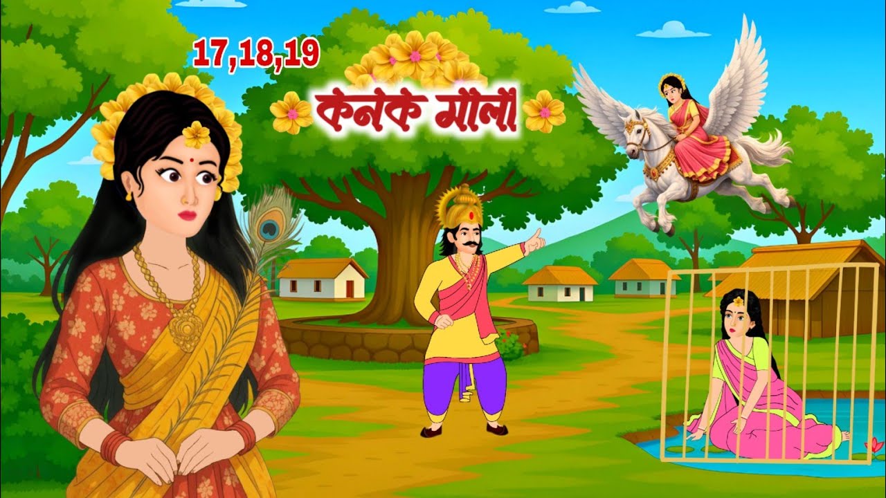 কনক মালা || পর্ব  - 17, 18, 19  || Rupkothar Golpo || Bengali Moral Stories