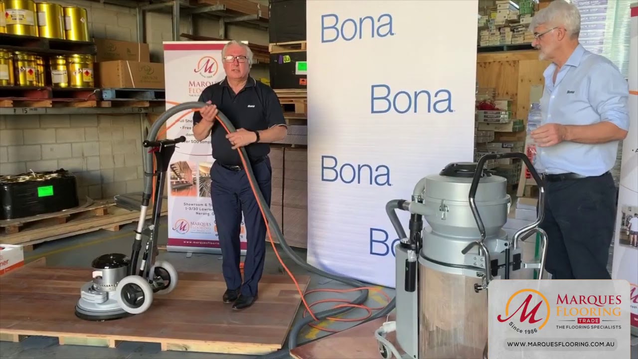 Bona FlexiSand 1.9 & DCS70 Dustless Sanding