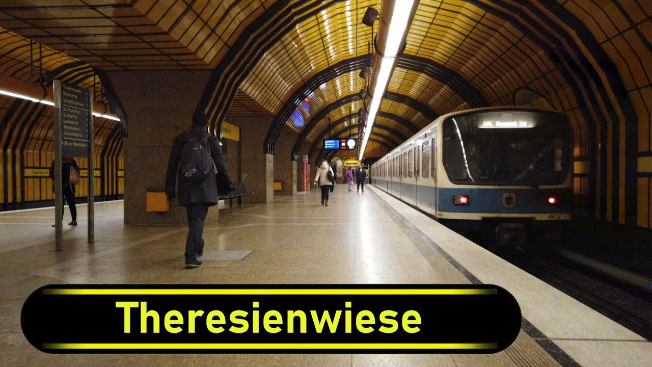 U-Bahn Station Theresienwiese - Munich 🇩🇪 - Walkthrough 🚶