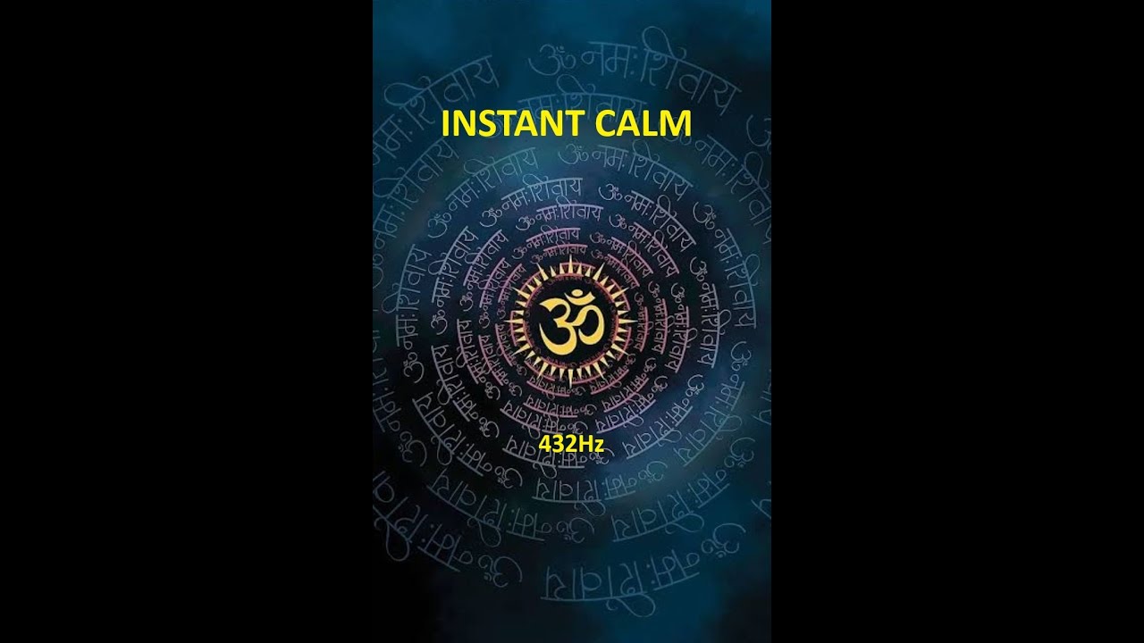 Om Chanting | Deep Meditation| Instant Calm #om  #innerpeace #meditation #432Hz