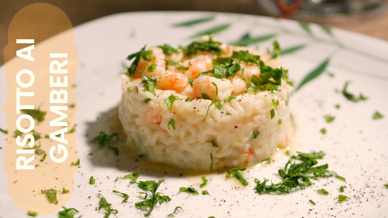 QUESTO RISOTTO SEMPLICE E BUONISSIMO | RISOTTO AI GAMBERI | RICETTA FACILE