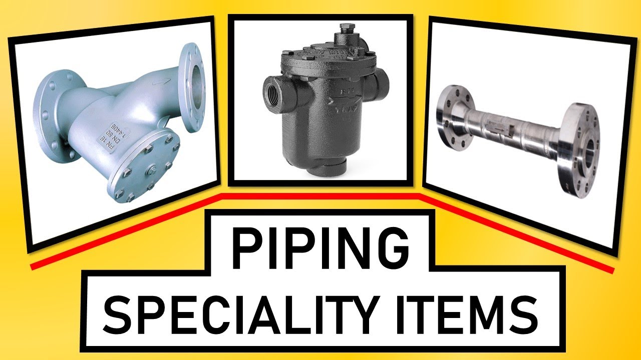 Piping Specialty Items in Process Piping