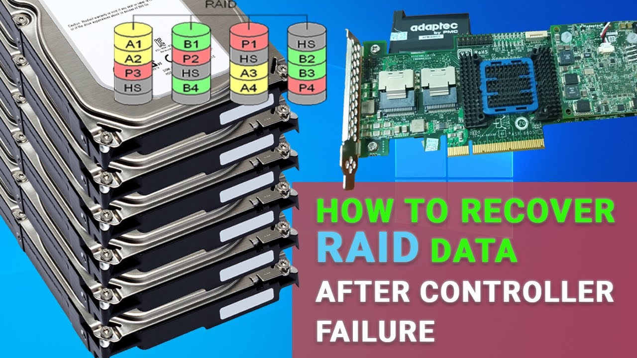 🏆 Как восстановить поврежденный RAID 5EE после сбоя контроллера или сбоя нескольких дисков 🏆