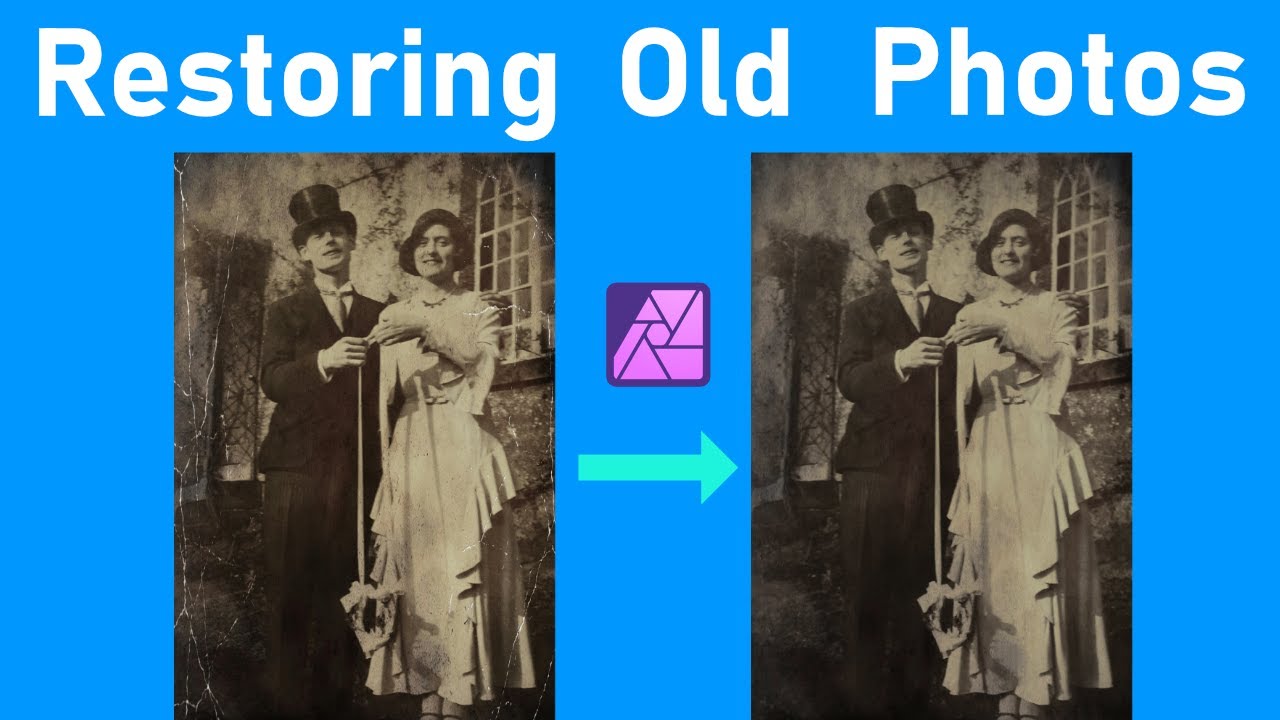 How to Restore Old Photos in Affinity Photo