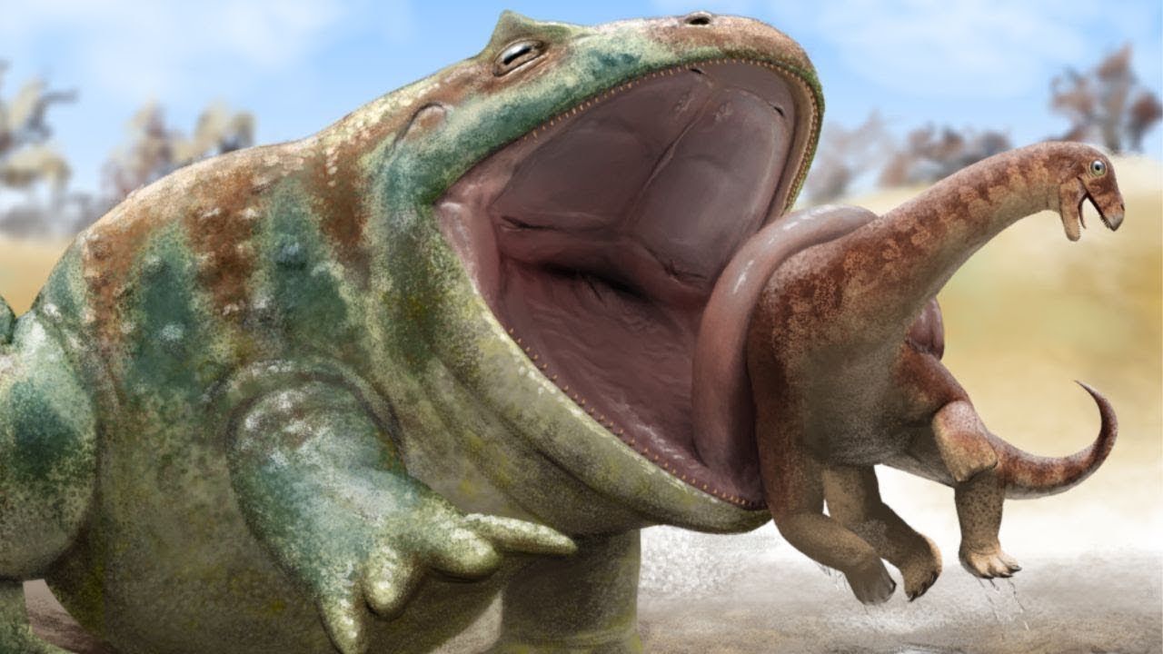 O Żabie z Piekieł, Która Jadła Dinozaury