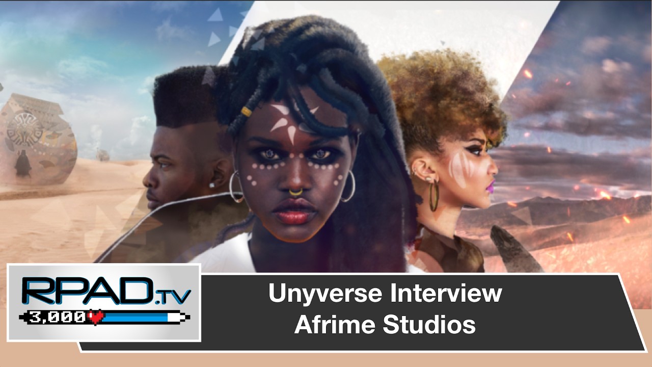 Unyverse Interview | Crandon Dillard, Erik Reynolds | Afrime Studios | RPadTV Episode 134