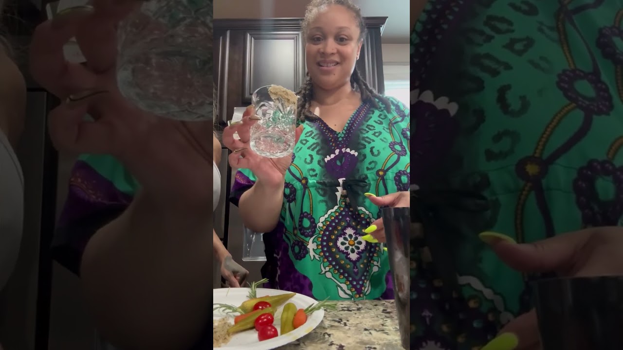 We Made a Collard Green Pot Liquor MARTINI… and I Instantly Regretted It 😂🍸💅🏾