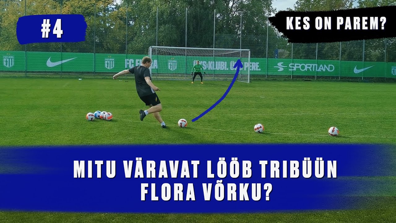 [ENG subs] Tribüün vs FC Flora väravavahid | Kes on parem? #4