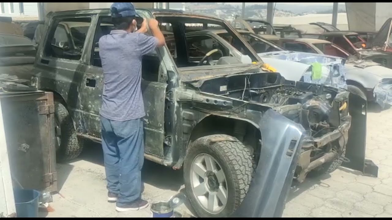 como restaurar un suzuki vitara 91'