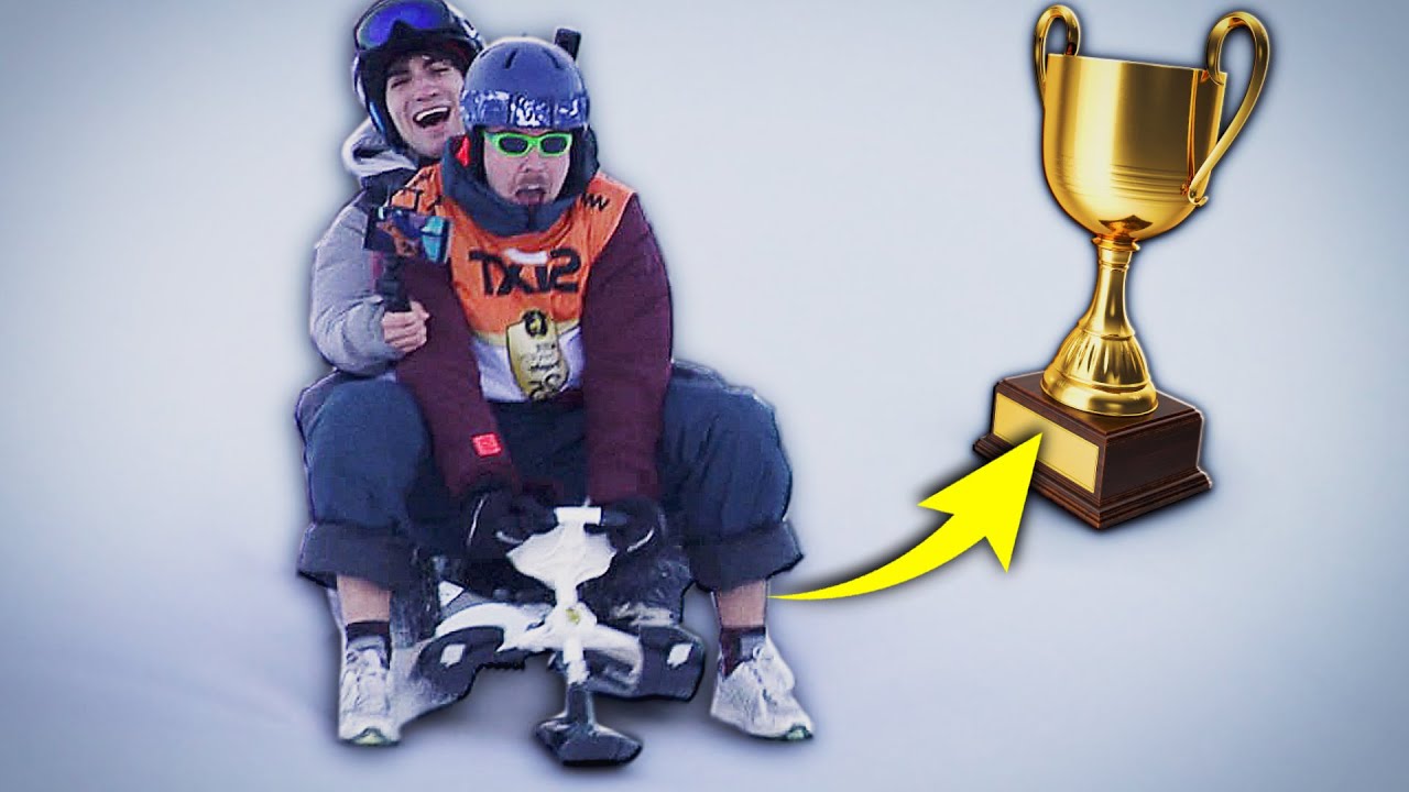 Ich habe das Charity Rennen in Kitzbühel gegen DJ Ötzi & Sebastian Vettel gewonnen