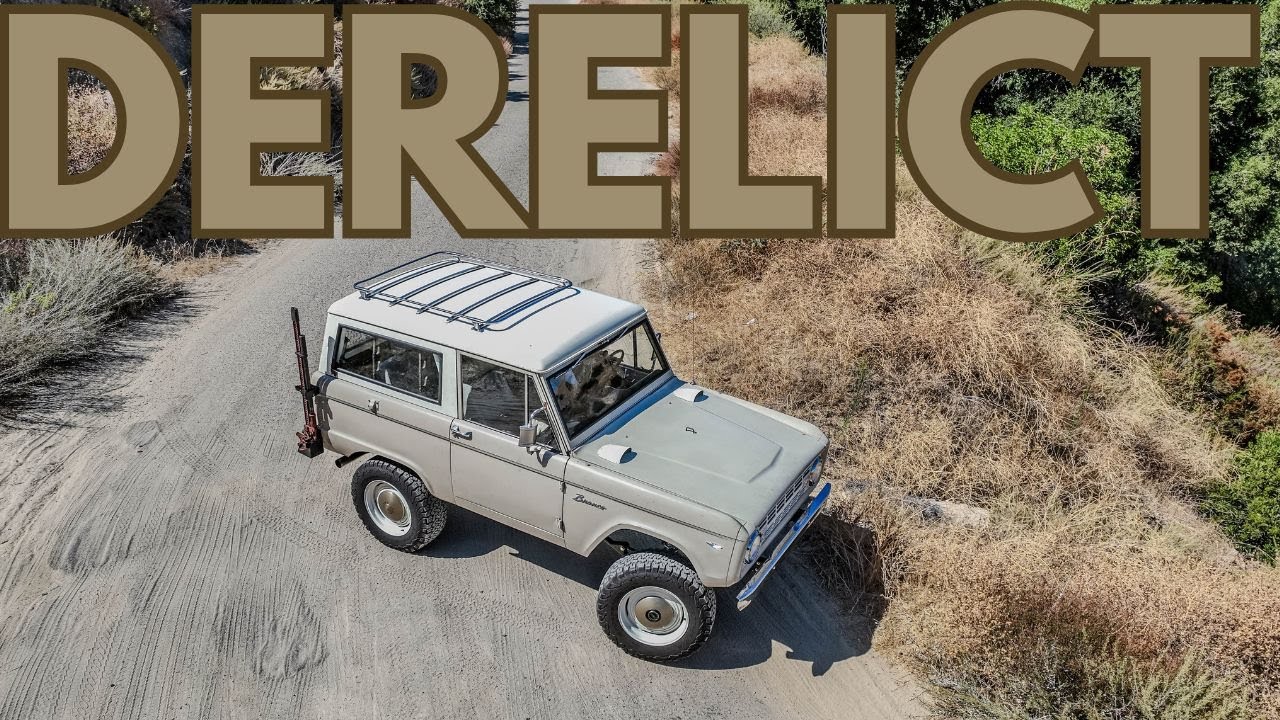 FOUND ON ROAD, DERELICT!!!!! ICON Derelict BR #115 Restored And Modified Ford Bronco