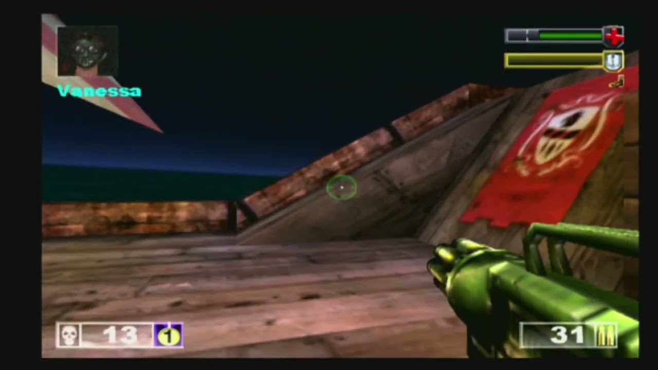 Unreal Tournament (PS2) Deathmatch @ Koos Galleon [60FPS]