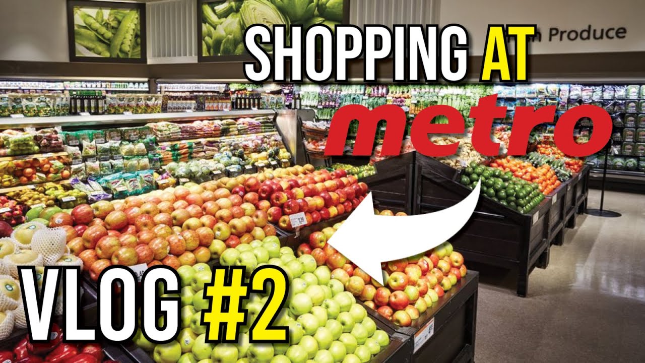 Shopping and Checking Prices at Metro Supermarket in Ontario, Canada Vlog
