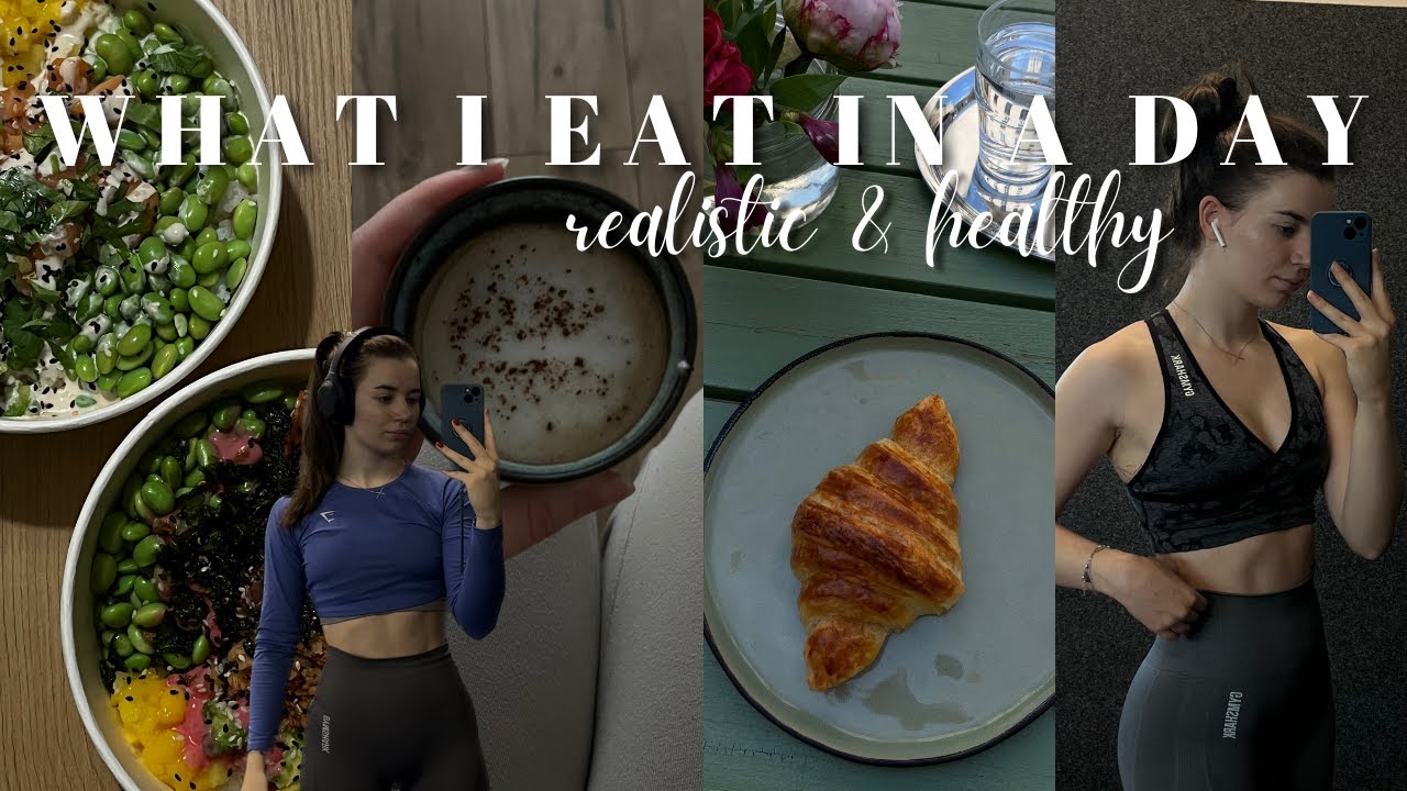 What I Eat in a Day to TONE UP + my gym routine