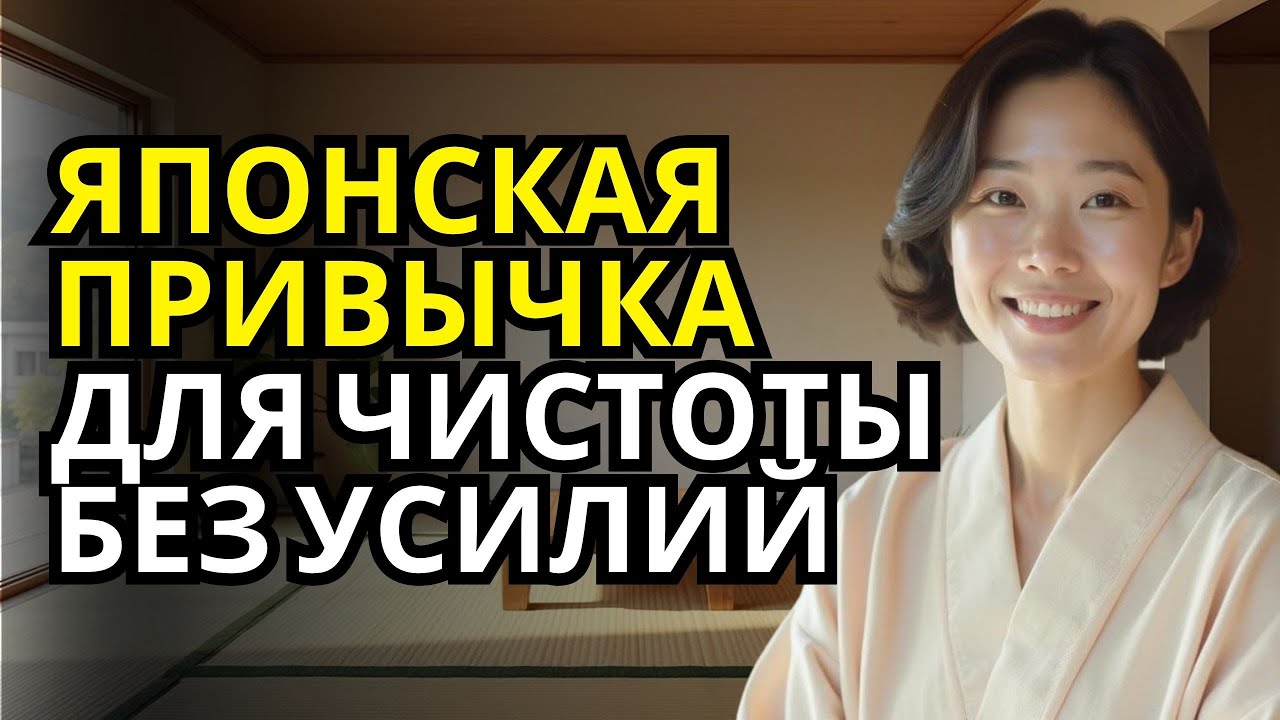 7 Японских Привычек, Чтобы Никогда Не Было Беспорядка в Доме