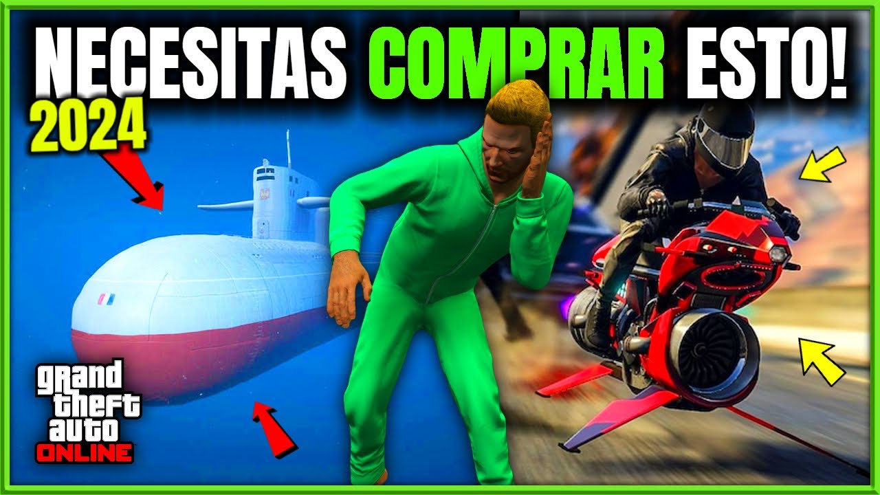 10 COSAS QUE NECESITAS COMPRAR en GTA ONLINE 2024