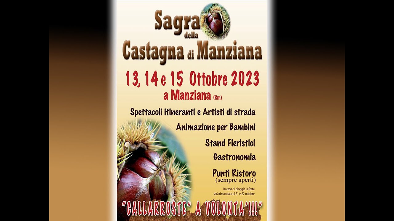 Festa della Castagna di Manziana ( Roma )