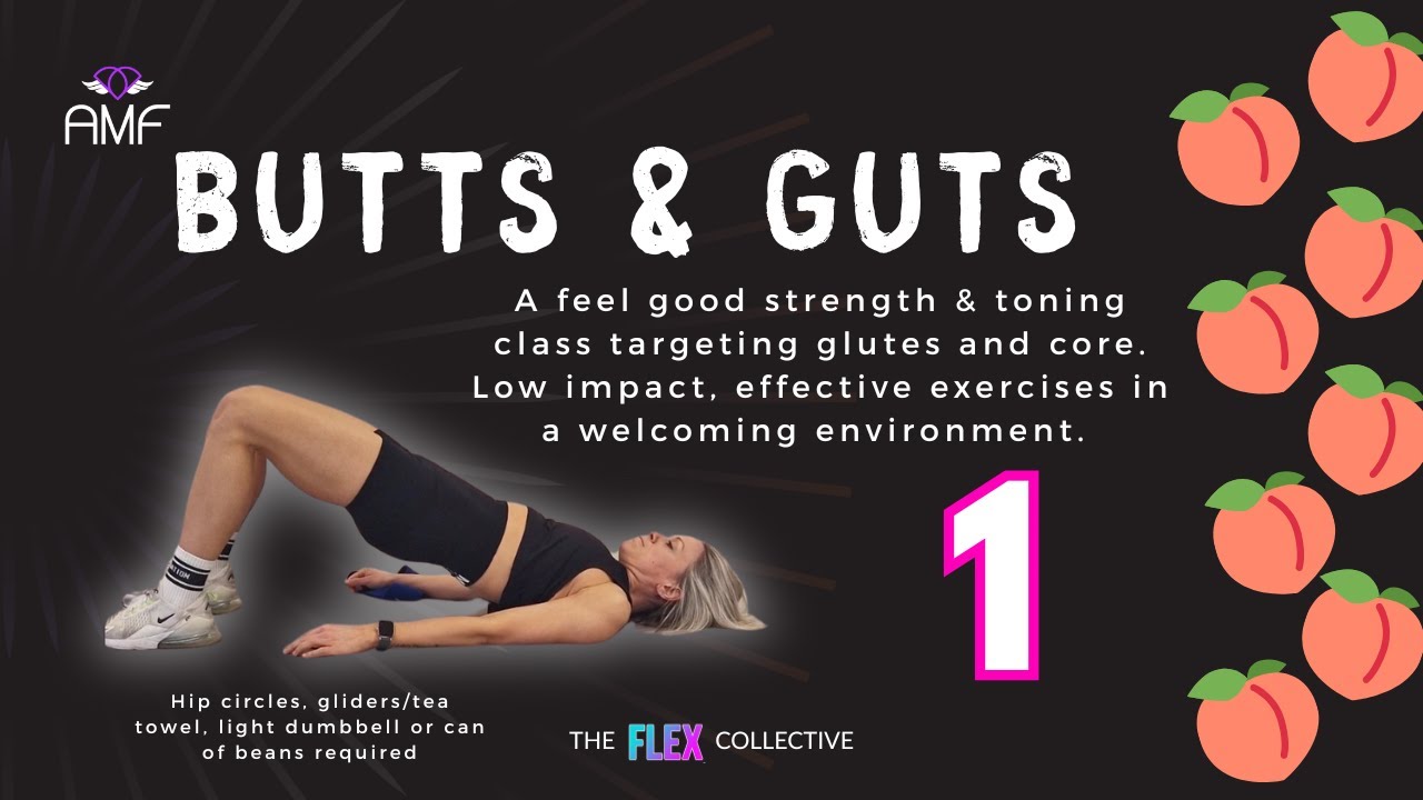 Butts & Guts  - Core & Glute Workout - Home Workout