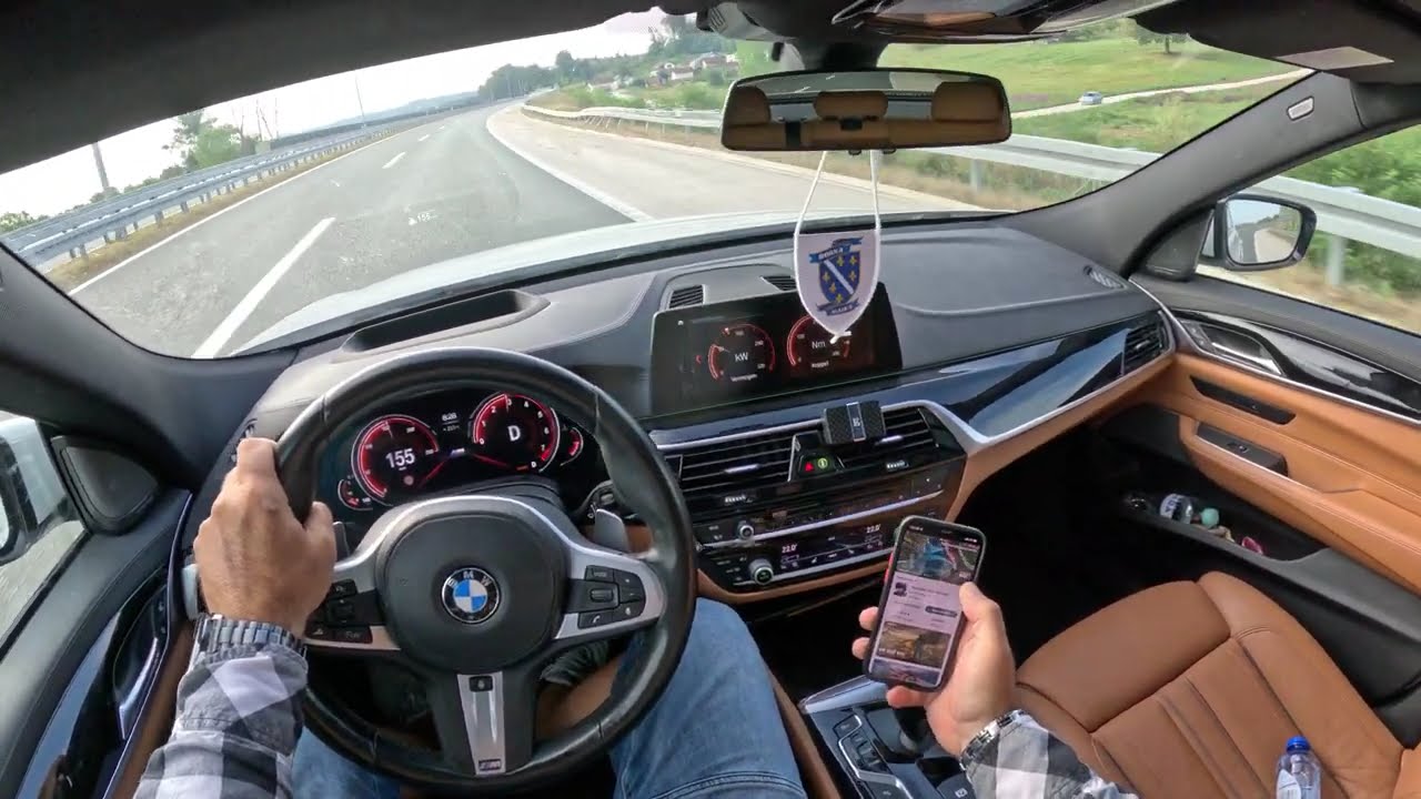 BMW 6 series M Gran turismo 640i  testrit 255km/u