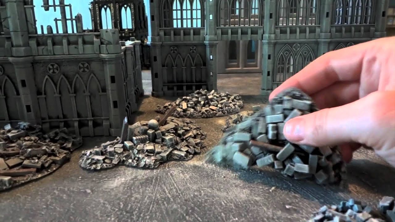 Making Rubble Piles for Cities of Death