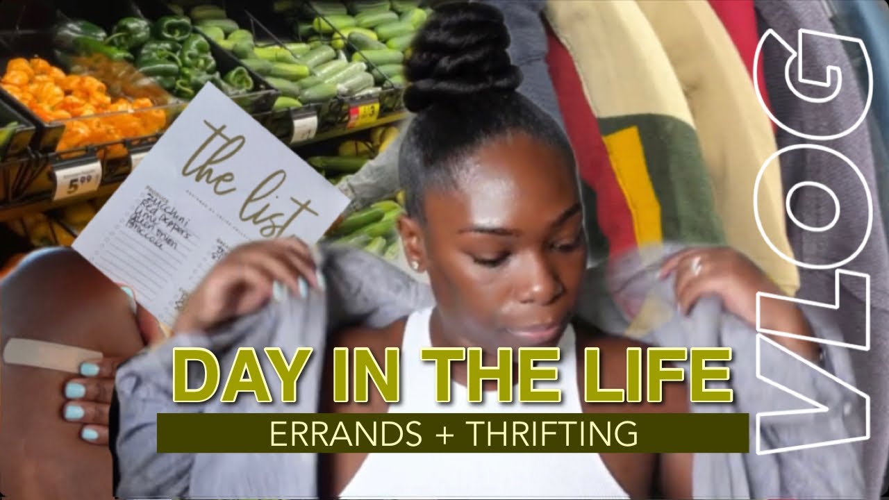 [VERY CHATTY] DAY IN MY LIFE: SUNDAY | VLOG: GETTING THE C-VAC + GROCERY RUN + FALL THRIFTING