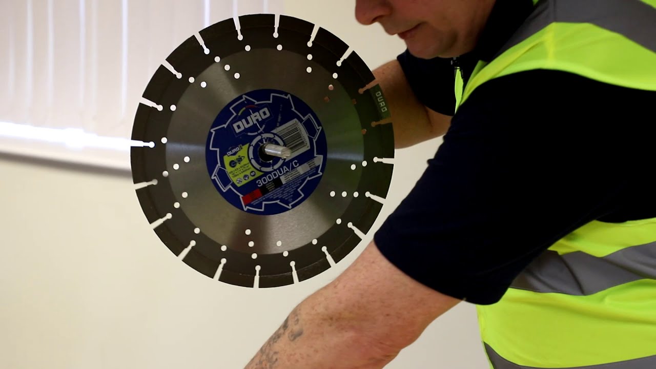 How to check discs/blades are safe to use (ring test)