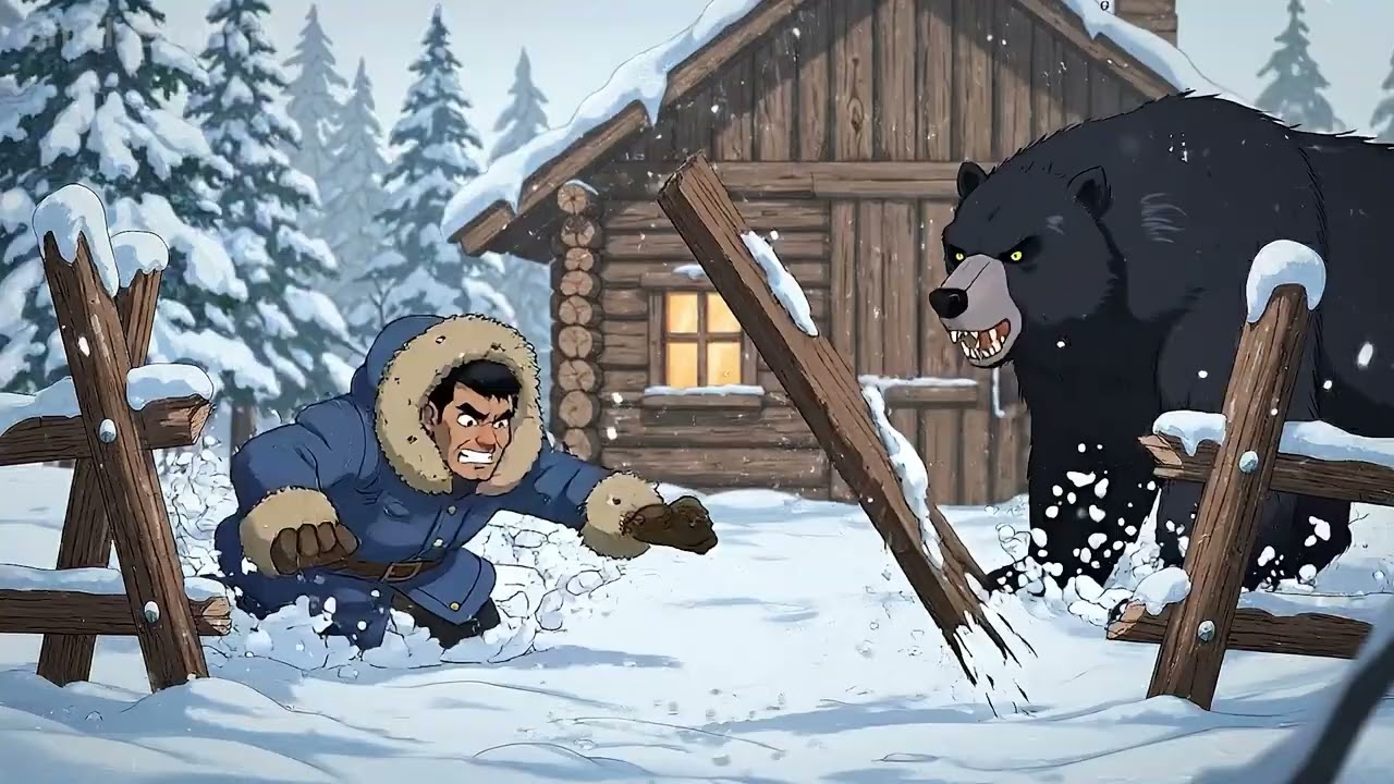 Surviving a Yakutia Blizzard Through Hunting and Gathering at Winter’s Edge | Ghibli Style