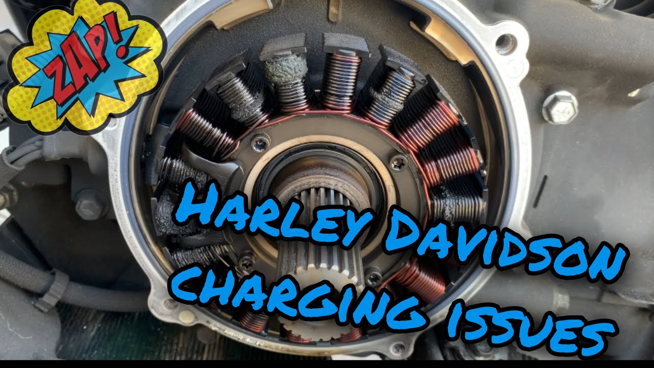 Как проверить и заменить статор HARLEY DAVIDSON (проблемы с системой зарядки)