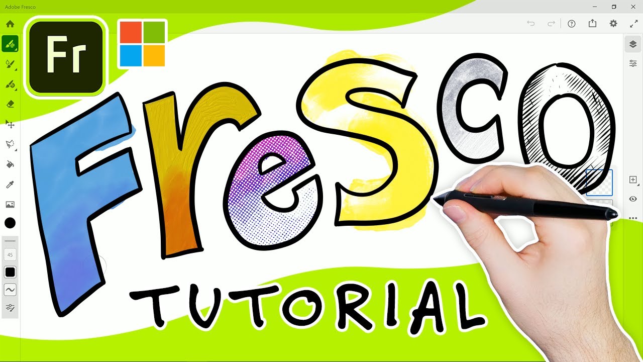 ADOBE FRESCO for Windows - Beginner's Tutorial