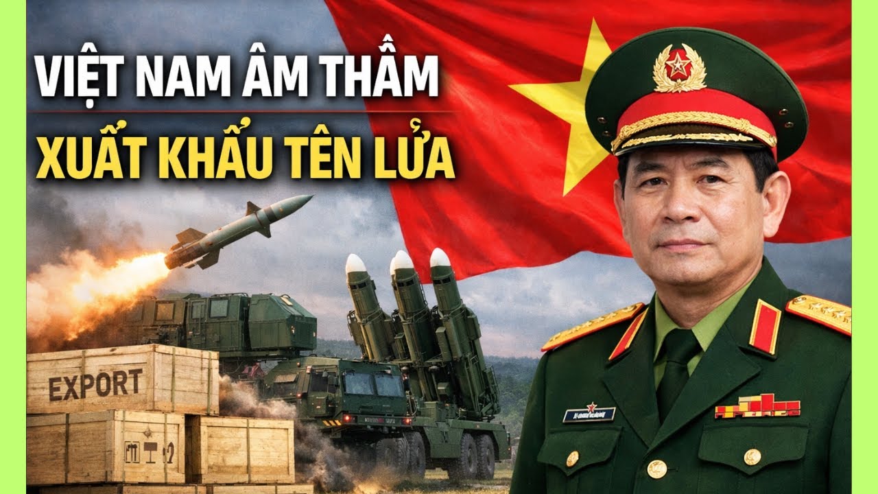 CƯỜNG QUỐC KHÔNG NGỜ TỚI VIỆT NAM ÂM THẦM PHÁT TRIỂN VÀ XUẤT KHẨU SIÊU TÊN LỬA