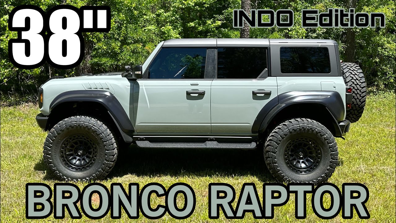 Ford Performance Bronco Raptor INDO Edition 2.25” LIFTED on 38” Toyo MTs