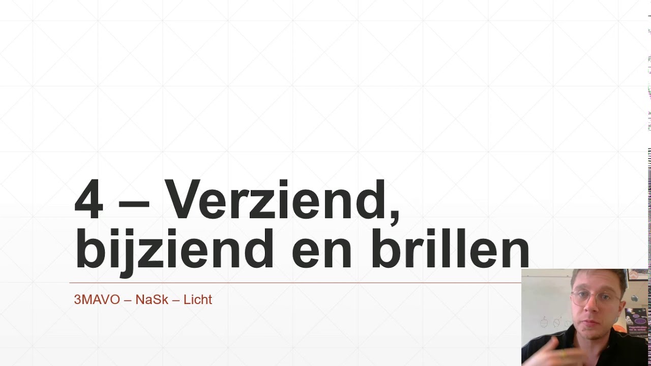 3MAVO - NaSk - Licht 4 - Verziend, bijziend & brillen